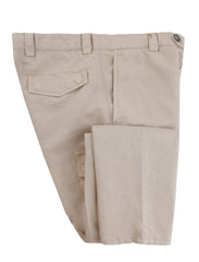 Brunello Cucinelli Beige Linen Blend Pants - Slim - 30/46 - (BC117232)