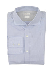 Brunello Cucinelli Light Blue Shirt - Slim - L US/L EU - (BC126234)