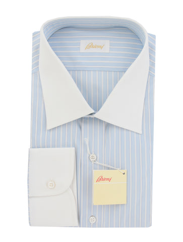 Brioni Light Blue Shirt - Slim