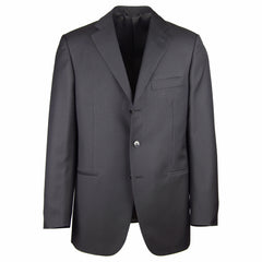 New $2400 Burberry Black Wool Striped Suit - (OXFORD106518) - Parent