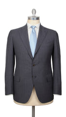 Cesare Attolini Gray Wool Striped Suit - 42/52 - (CA2162218)