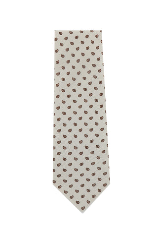 Cesare Attolini Beige Tie