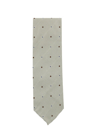 Cesare Attolini Cream Tie