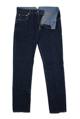 $925 Cesare Attolini Blue Solid Jeans - Slim -  36/52 - (JC710248)