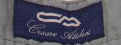 $904 Cesare Attolini Light Green Solid Jeans - Slim - (CA522245) - Parent
