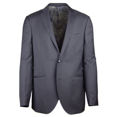 New $2400 Etro Navy Blue Wool Solid Suit - (1A90781200) - Parent