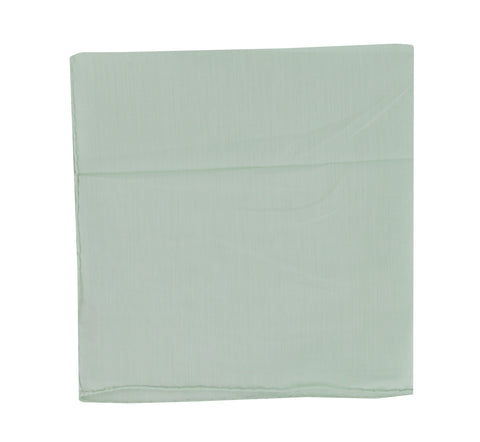 Fiori Di Lusso Green Cotton Pocket Square