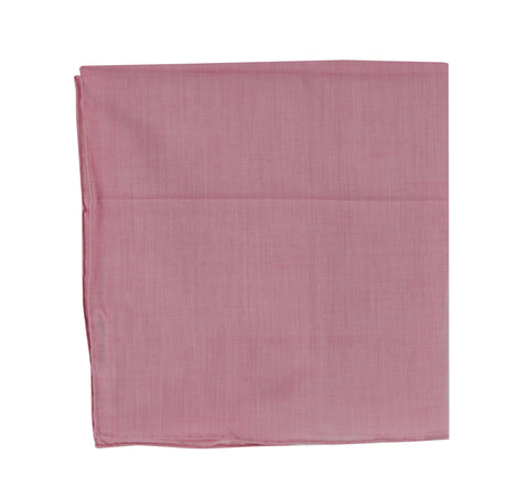 Fiori Di Lusso Pink Cotton Pocket Square