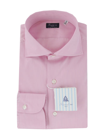 Finamore Napoli Pink Shirt - Slim