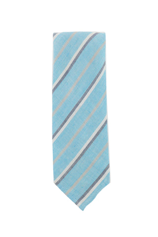 Finamore Napoli Light Blue Tie