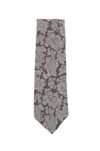 Finamore Napoli Brown Tie