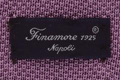 Finamore Napoli Pink Other Silk Tie (1302)