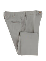 $475 Incotex Light Beige Solid Wool Blend Pants - Slim - 30/46 - (IN1022241)