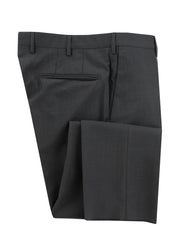 $475 Incotex Gray Solid Wool Blend Pants - Slim - 30/46 - (IN1128243)