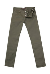 Jacob Cohën Olive Green Pants - Slim - 28/44 - (JC220242)