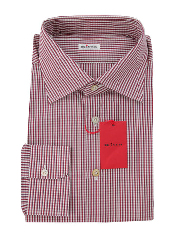 Kiton Red Shirt - Slim