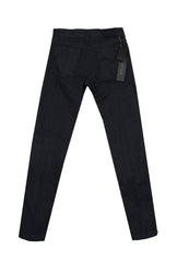 $1200 Kiton Blue Solid Jeans - Slim - (KT1218244) - Parent