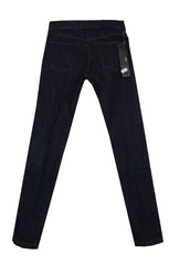 $1200 Kiton Blue Solid Jeans - Slim - (KT1218243) - Parent