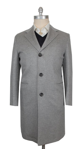 Kiton Light Gray Coat