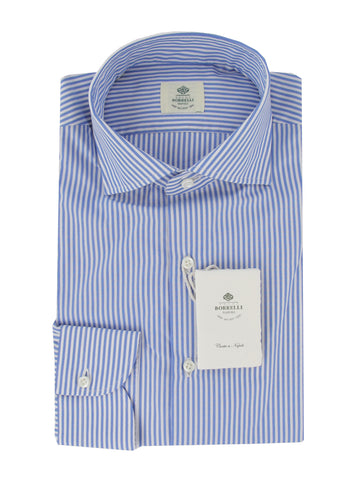 Luigi Borrelli Blue Shirt - Slim