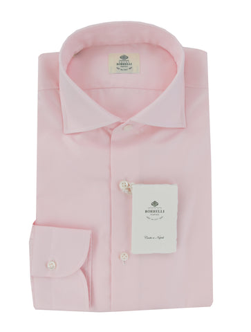 Luigi Borrelli Pink Shirt - Slim