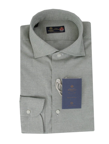 Luigi Borrelli Green Shirt - Slim