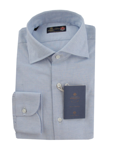 Luigi Borrelli Light Blue Shirt - Slim