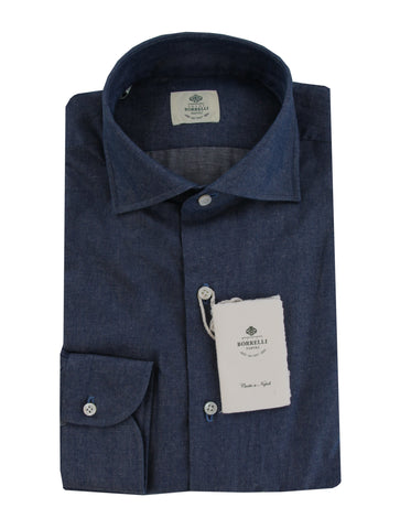 Luigi Borrelli Dark Blue Shirt - Slim