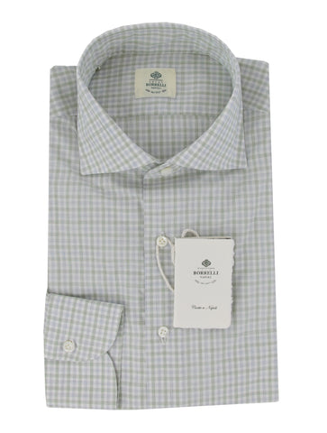 Luigi Borrelli Light Green Shirt - Slim