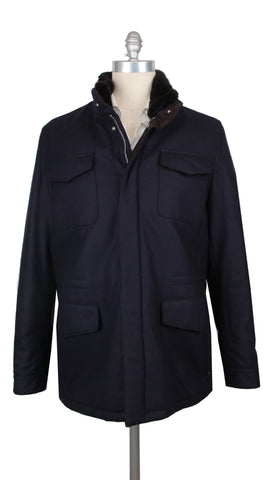 Mandelli Dark Blue Coat