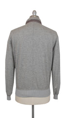 $3350 Mandelli Gray Cashmere Blend Solid Jacket - (MM115245) - Parent