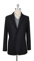 $3650 Mandelli Dark Blue Cashmere Blend Solid Sportcoat - 42/52 - (MM1016247)