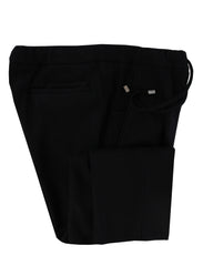 $1400 Mandelli Midnight Navy Blue Pants - Slim - 30/46 - (MM43242)