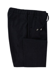 $875 Mandelli Dark Blue Solid Wool Pants - Slim - 32/48 - (MM620241)