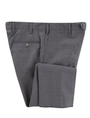 $595 Marco Pescarolo Gray Solid Wool Pants - Slim - 40/56 - (MP1113245)