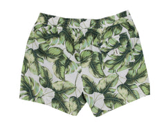 $300 Roda Green Floral Swim Shorts - Slim - (RD612241) - Parent