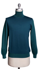 Svevo Parma Dark Green Turtleneck Sweater - M/50 - (SV10620212)