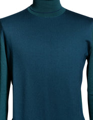 Svevo Parma Dark Green Turtleneck Sweater - (SV10620212) - Parent