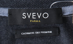 Svevo Parma Gray Cashmere Blend Polo Sweater - (SV31620234) - Parent