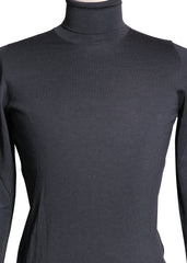 Svevo Parma Gray Cashmere Blend Turtleneck Sweater - (SV101320213) - Parent