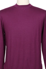 Svevo Parma Purple Cashmere Blend Crewneck Sweater - (SV48225) - Parent