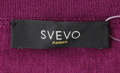 Svevo Parma Purple Cashmere Blend Crewneck Sweater - (SV48225) - Parent