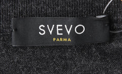 Svevo Parma Charcoal Gray Wool V-Neck Sweater - (SV10122213) - Parent