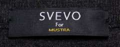 Svevo Parma Charcoal Gray Wool V-Neck Sweater - (SV10620213) - Parent