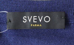 Svevo Parma Blue Wool Crewneck Sweater - (SV48227) - Parent