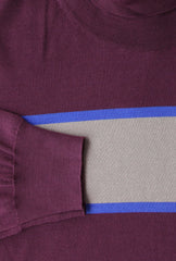 Svevo Parma Purple Wool Turtleneck Sweater - (SV48229) - Parent