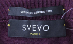 Svevo Parma Purple Wool Turtleneck Sweater - (SV48229) - Parent