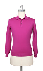 Svevo Parma Pink Solid Wool Polo - Large/52 - (SV416224)