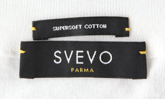 Svevo Parma White Cotton Crewneck Sweater - (SV48221) - Parent