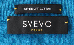 Svevo Parma Blue Cotton Crewneck Sweater - (SV48223) - Parent